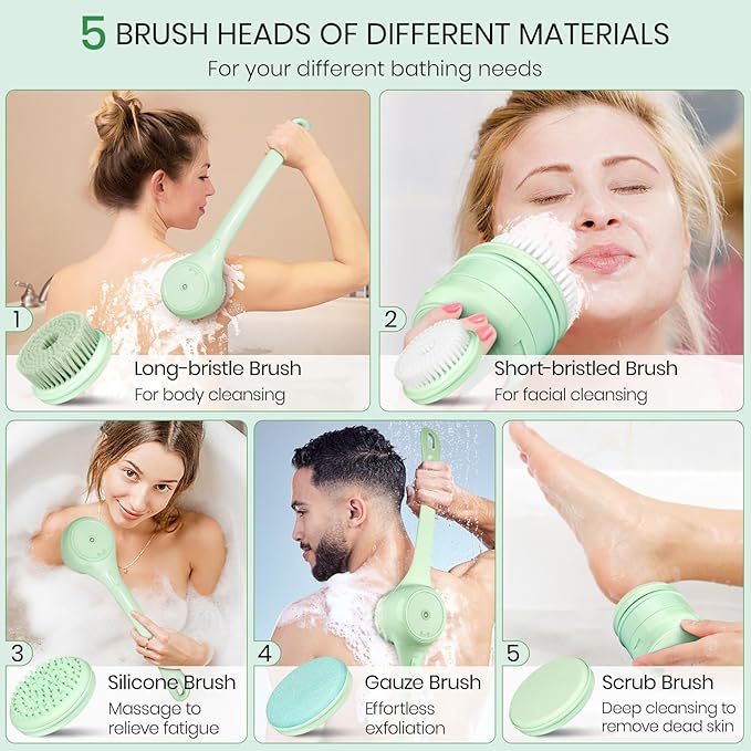 WM Electric Body Scrubber © - Waji Mart