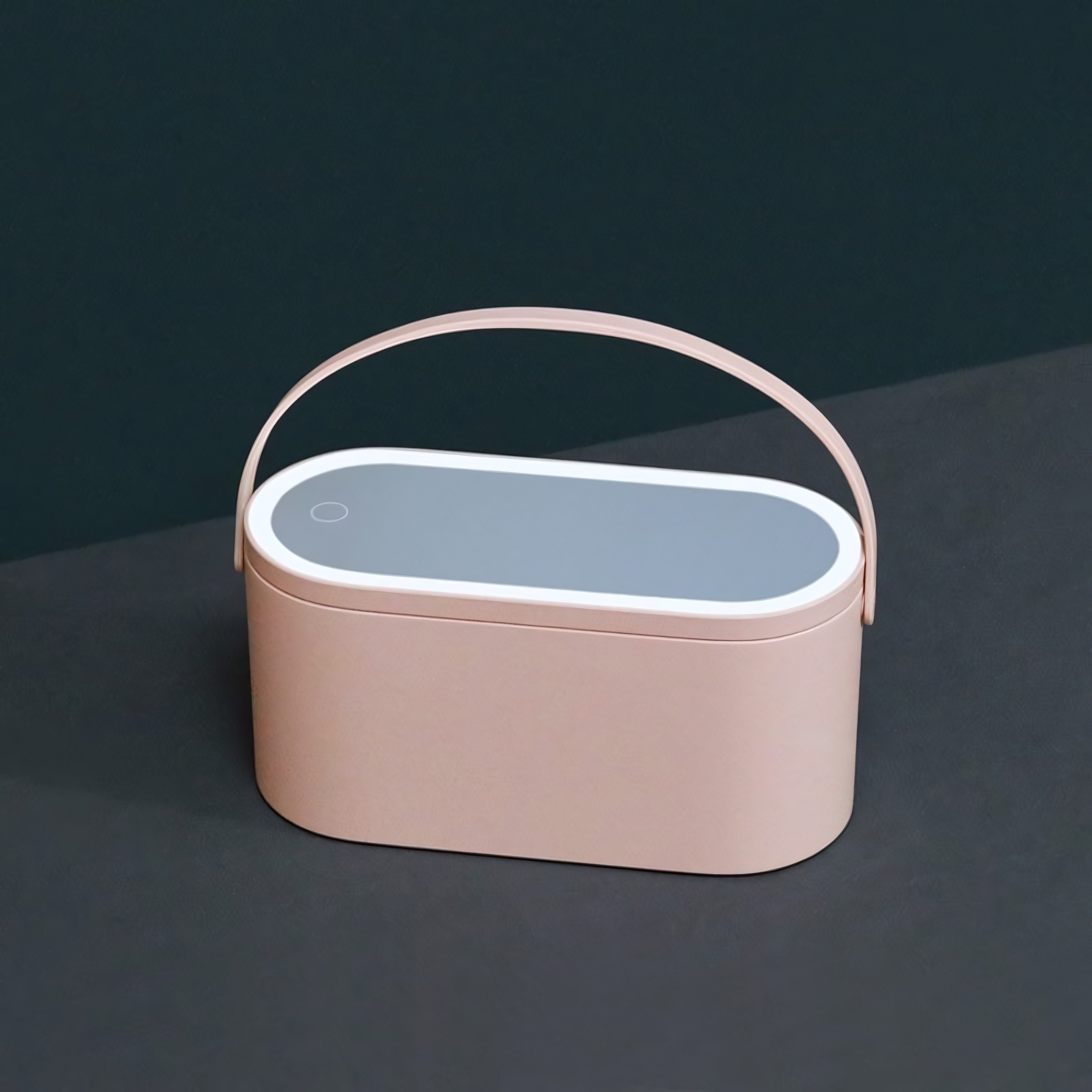 LED Makeup Mirror with Storage Box