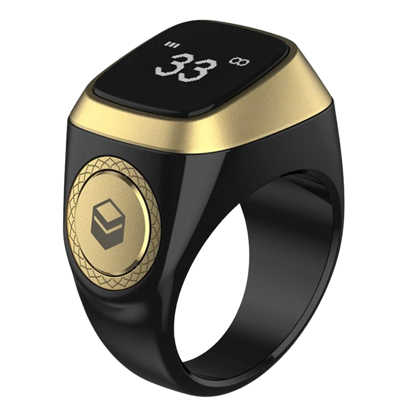 Smart Digital Qibla Zikr Ring