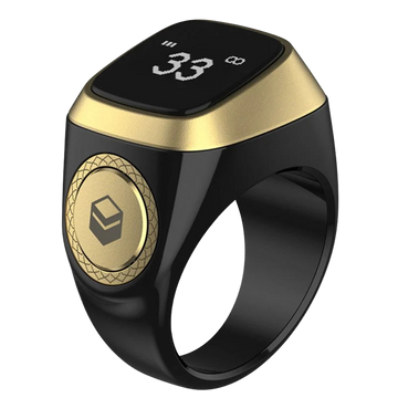 Smart Digital Qibla Zikr Ring