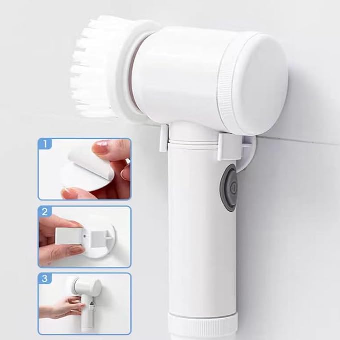 Electric Power Scrubber 5-in-1