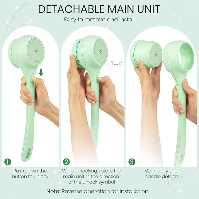 WM Electric Body Scrubber © - Waji Mart