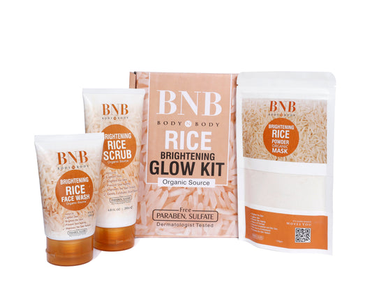 BNB Rice Brightening Glow Kit With Box