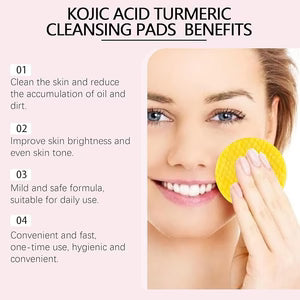 Turmeric Acid Cleaning Pads